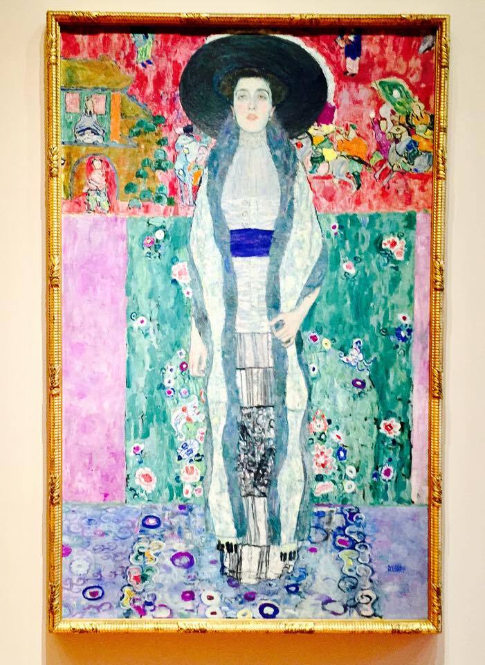 Gustav Klimt Portrait Of Adele Bloch Bauer II Porte-Clés 
